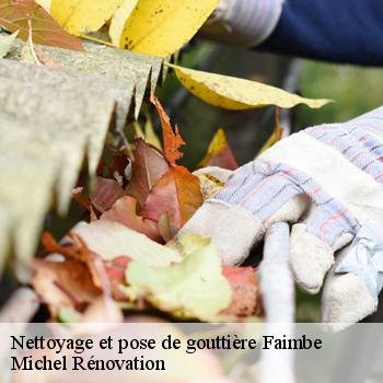 Nettoyage et pose de gouttière