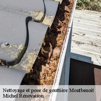 Nettoyage et pose de gouttière