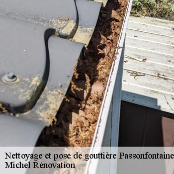 Nettoyage et pose de gouttière