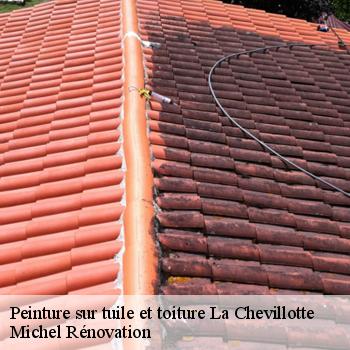 Peinture sur tuile et toiture