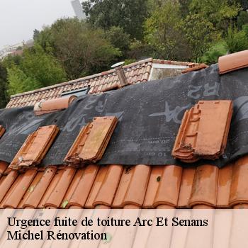 Urgence fuite de toiture