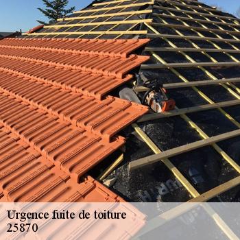 Urgence fuite de toiture