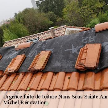 Urgence fuite de toiture