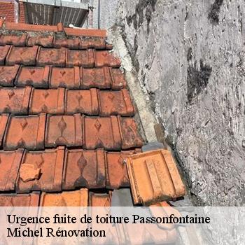 Urgence fuite de toiture