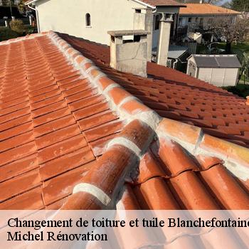 Changement de toiture et tuile