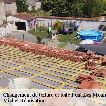 Changement de toiture et tuile